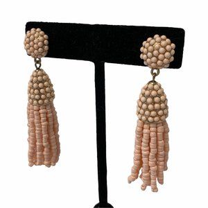 MINI PIÑATA TASSEL EARRINGS Light Pink